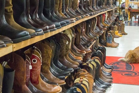 Western Cowboy Boots in Auburn
